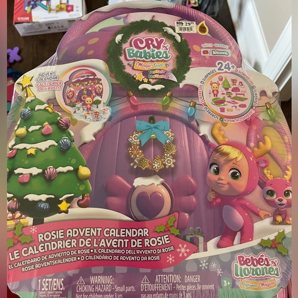 Toys Nib Cry Babies Magic Tears Rosie Advent Calendar With 24 Surprises Poshmark